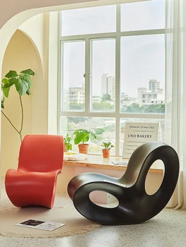 Современные диваны, глубокое кресло, Легкое роскошное кресло-качалка для отдыха, Мебель для гостиной, балкон, Полиэтиленовый домашний дизайн, Односпальные стулья