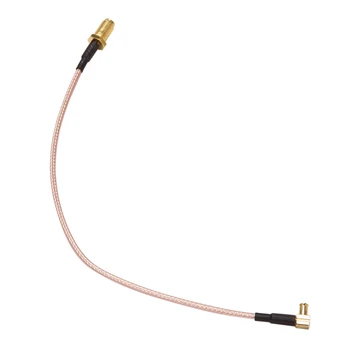 3X Соединительный кабель MCX с разъемом SMA RG316 с косичкой с малыми потерями 21 см/8,3 дюйма