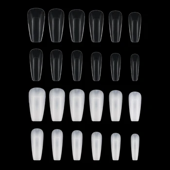 504x/пакет Очень прямые типсы для ногтей, накладные ногти, маникюрный салон-Инструменты для нейл-арта Прямая поставка