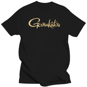 Мужская Черная футболка с логотипом Gamakatsu 