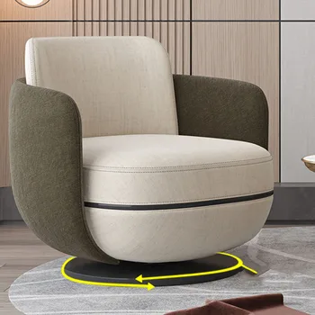 Дизайнерские стулья для кофейни Relax Минималистичный стиль, Прекрасное Кресло для гостиной, Поворотные Индивидуальные Muebles Cocina Home Decoration WXH30XP