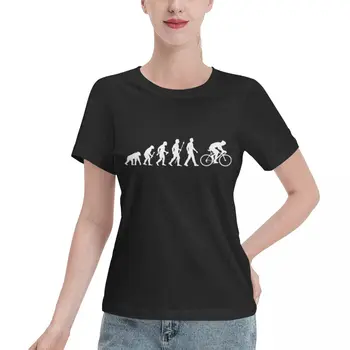 Футболка Evolution Of Man Cycling Essential, футболка оверсайз, женская одежда, летний топ