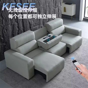электрический домашний диван-кровать Kfsee длиной 337 см