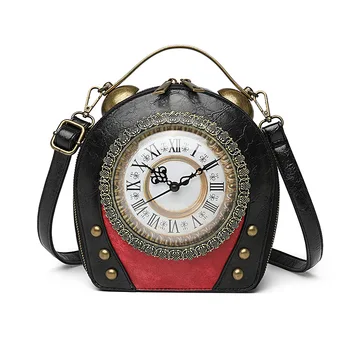 Стильная сумка женская ретро портативная сумка № 5 аккумуляторные ходячие часы женская сумка может быть через плечо сумка-мессенджер PU bag