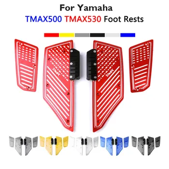 Подножка мотоцикла Подножка для ног Передняя Задняя подножка для Yamaha TMAX530 TMAX500 2013-2016