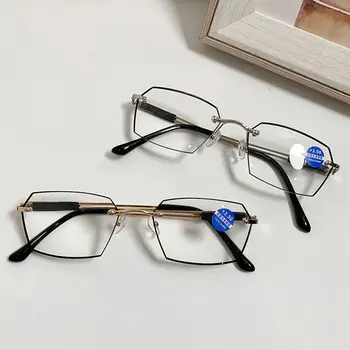 + 1,00 ~ + 3,0 Диоптрий, Очки для чтения с синим светом, ретро-очки высокой четкости, Пресбиопические очки, Квадратные Компьютерные очки