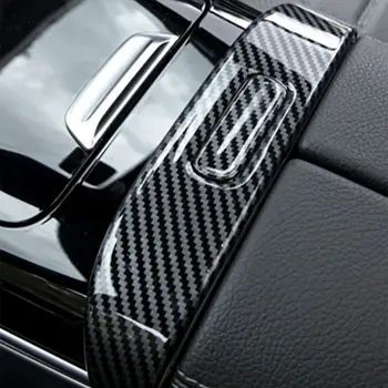 2022-2023 Для Mercedes Benz C Class W206 Отделка ручки подлокотника центральной консоли из углеродного волокна