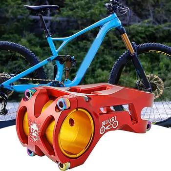 Стержень руля с ЧПУ, яркий цветной велосипедный водонепроницаемый стержень руля, короткий стержень для MTB