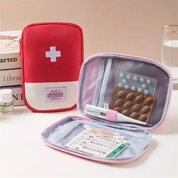 Мини Портативный Медицинский набор для выживания, сумка первой помощи, Медицинские наборы для неотложной помощи, Органайзер, Сумка для хранения таблеток для путешествий на открытом воздухе