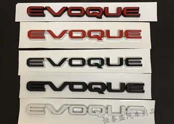 1X 3D EVOQUE ABS Автомобильный логотип, наклейка торговой марки, Наклейка на задний бампер, задняя дверь, наклейка на багажник, наклейка с Эмблемой, аксессуары для укладки