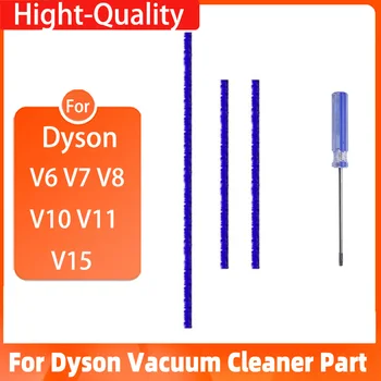 Набор плюшевых полосок для пылесоса Dyson V6 V7 V8 V10 V11 Сменные аксессуары для пылесоса с мягкой роликовой головкой и деталями