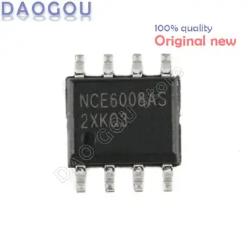 10 шт./лот NCE6008AS для поверхностного монтажа N-канальный 60V 8A (Tc) 2.1W (Ta) SOP-8 упаковка 100% Оригинальная новинка