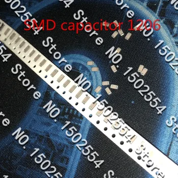 20 шт./ЛОТ керамический конденсатор SMD 3216 1206 102J 1NF 50V NPO COG 5% высокочастотный керамический конденсатор
