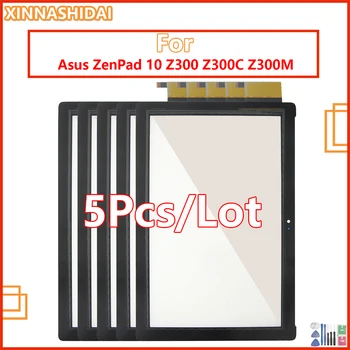5 шт./лот Сенсорный экран для Asus ZenPad 10 Z300C Z300M Z301ML Z301MFL Z300 Сенсорный экран дигитайзер в сборе Стеклянная панель