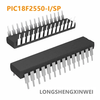 1 шт. новый оригинальный PIC18F2550-I/SP PIC18F2550 PDIP-28 Высокопроизводительный USB-микроконтроллер с улучшенной флэш-памятью