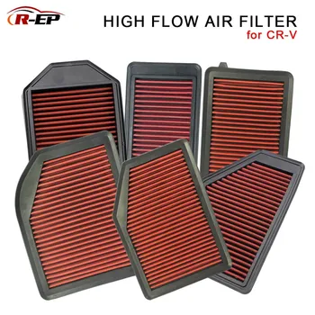 Высокоточный Воздушный фильтр R-EP Подходит для Honda CRV 2013 2019 CR-V 2007-2011 2.0L 2.4L 1.5T Моющийся Многоразовый Сменный Воздухозаборник