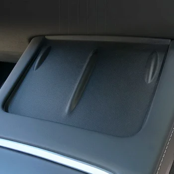 Для Tesla Model 3 Mode Y новая силиконовая беспроводная противоскользящая подставка для зарядки мобильного телефона в автомобиле, противоскользящая накладка для украшения интерьера автомобиля