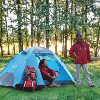 Автоматическая переносная походная палатка для кемпинга на 3-4 человека, простая мгновенная установка для укрытия от солнца, путешествий, пеших походов