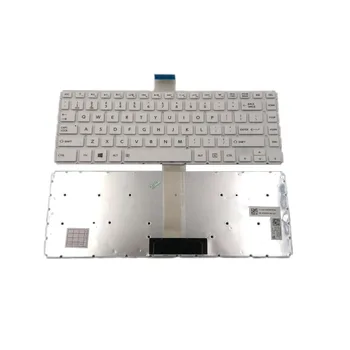 Новая Клавиатура для ноутбука Toshiba Satellite L45DT-B4263SM L45DT-B4267SM L45DT-B4270WM L45DT-B4273SM Белая Без подсветки и рамки