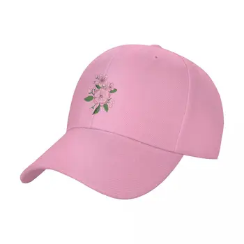 Винтажная бейсболка Cherry Blossom, пушистая шляпа, шляпы для гольфа для женщин и мужчин
