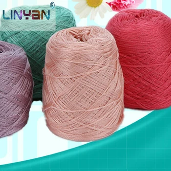 300 г итальянской шелковой пряжи тутового цвета для вязания хлопчатобумажной нитью, дизайнерской шелковой ткани croche line Cool in summer Ice silk knit ZL49