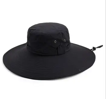 Летняя рыболовная кепка для мужчин и женщин, солнцезащитная уличная альпинистская шляпа с защитой от ультрафиолета, Дышащие рыбацкие шляпы с большими полями