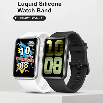 Смарт-браслет для Huawei Watch, модный силиконовый ремешок, спортивный браслет, браслет с пряжкой для мужчин и женщин, умные часы Correa Para