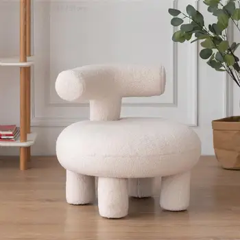Диван-кресло в скандинавском стиле, кашемировое кресло для гостиной, дизайнерское ленивое кресло, поддержка индивидуальных продуктов